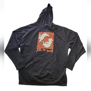 Harry Styles Love On Tour  Official Long Sleeve Hoodie Sweatshirt XL Black